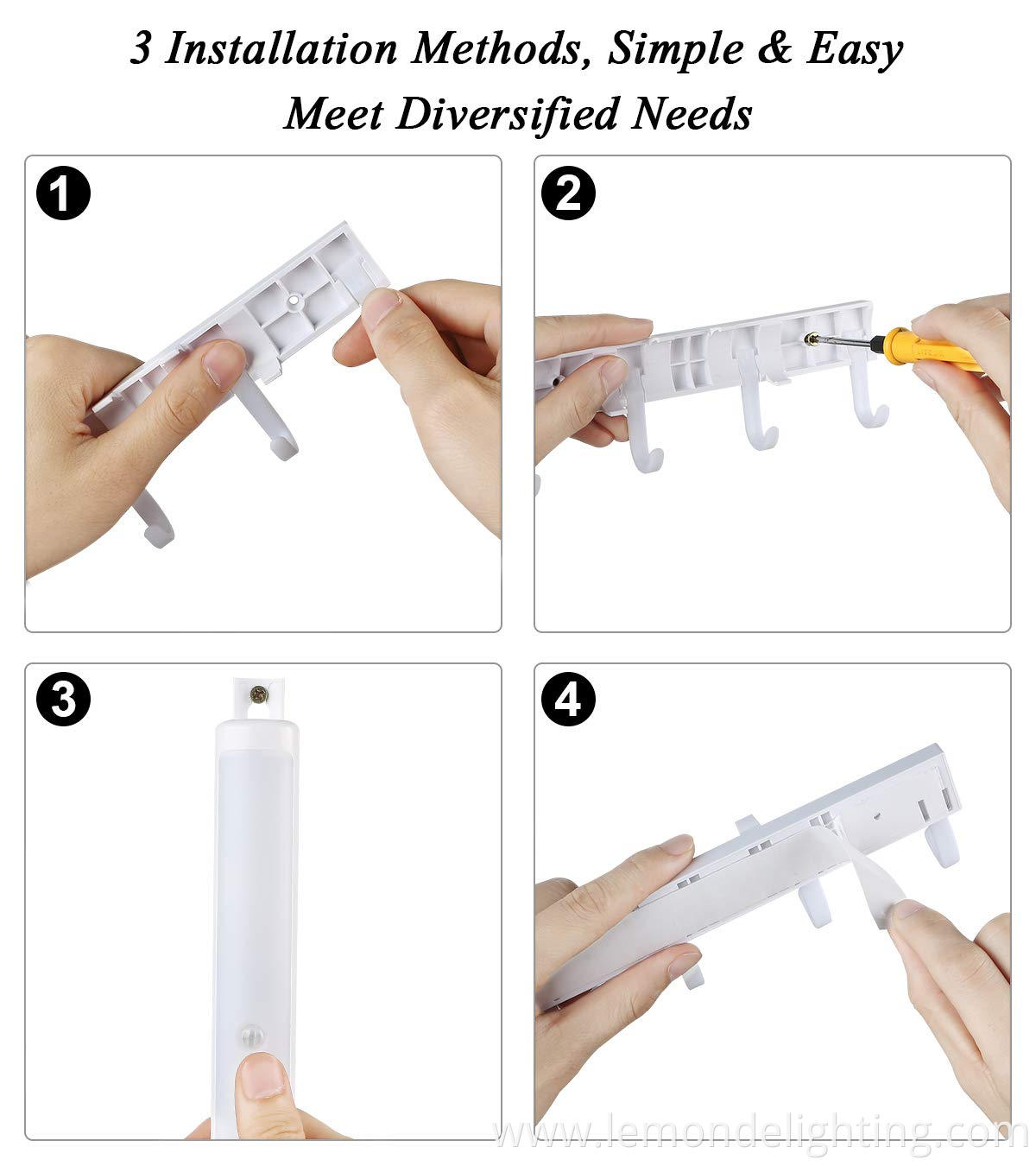 Easy-to-use Removable LED Room Light 